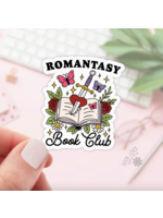 Book Lover Merch Shop Romantasy Book Club Sticker Vinyl Sticker