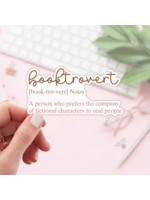 Book Lover Merch Shop Booktrovert Sticker