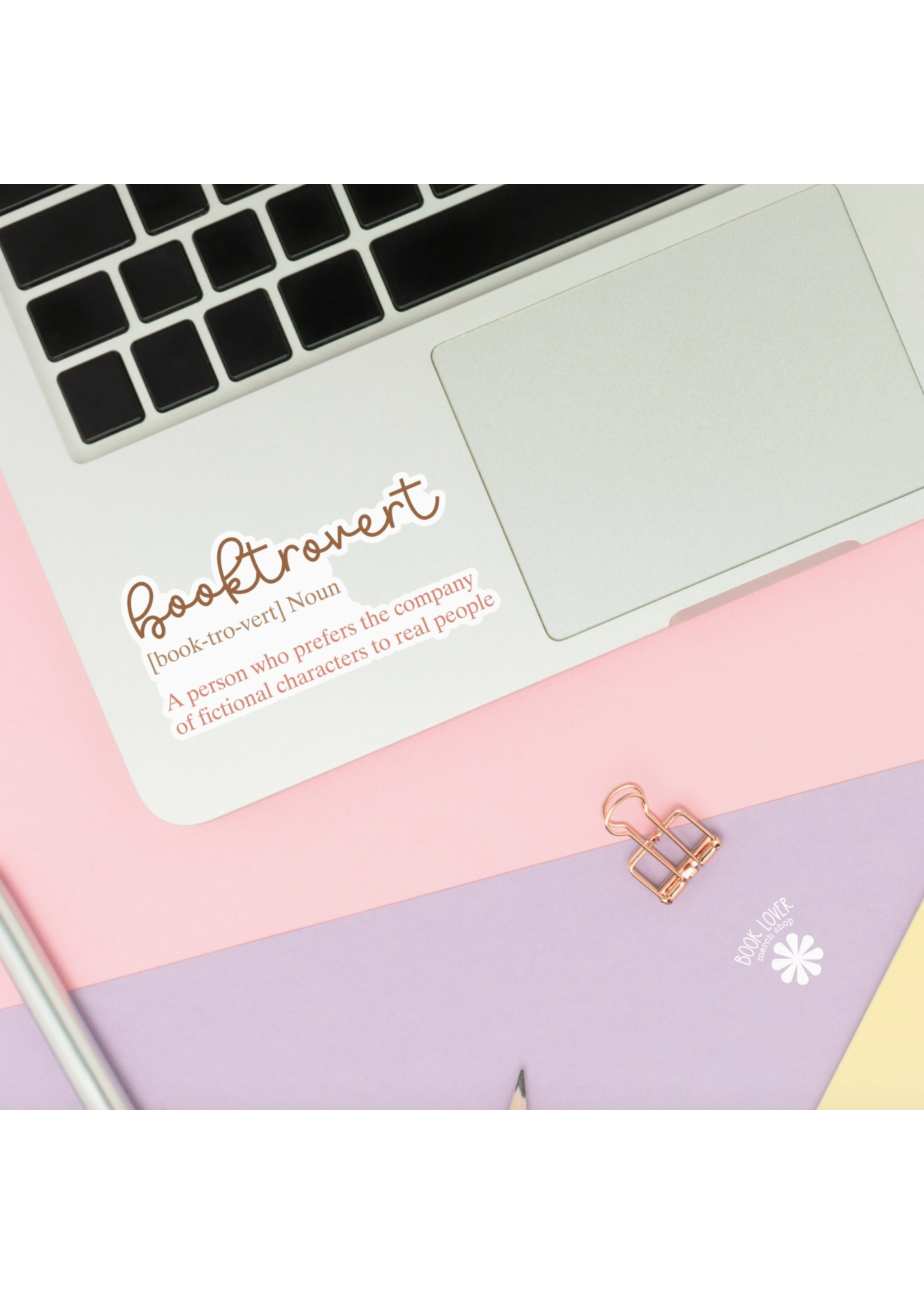 Book Lover Merch Shop Booktrovert Sticker