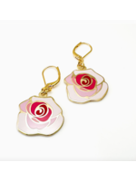 Kinzoku Posy Earrings Pink