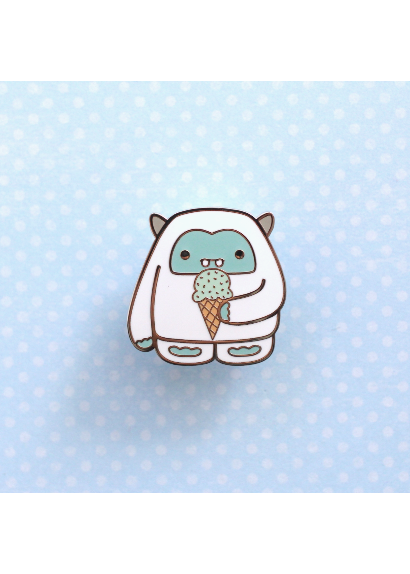 Wild Whimsy Woolies Yeti Enamel Pin