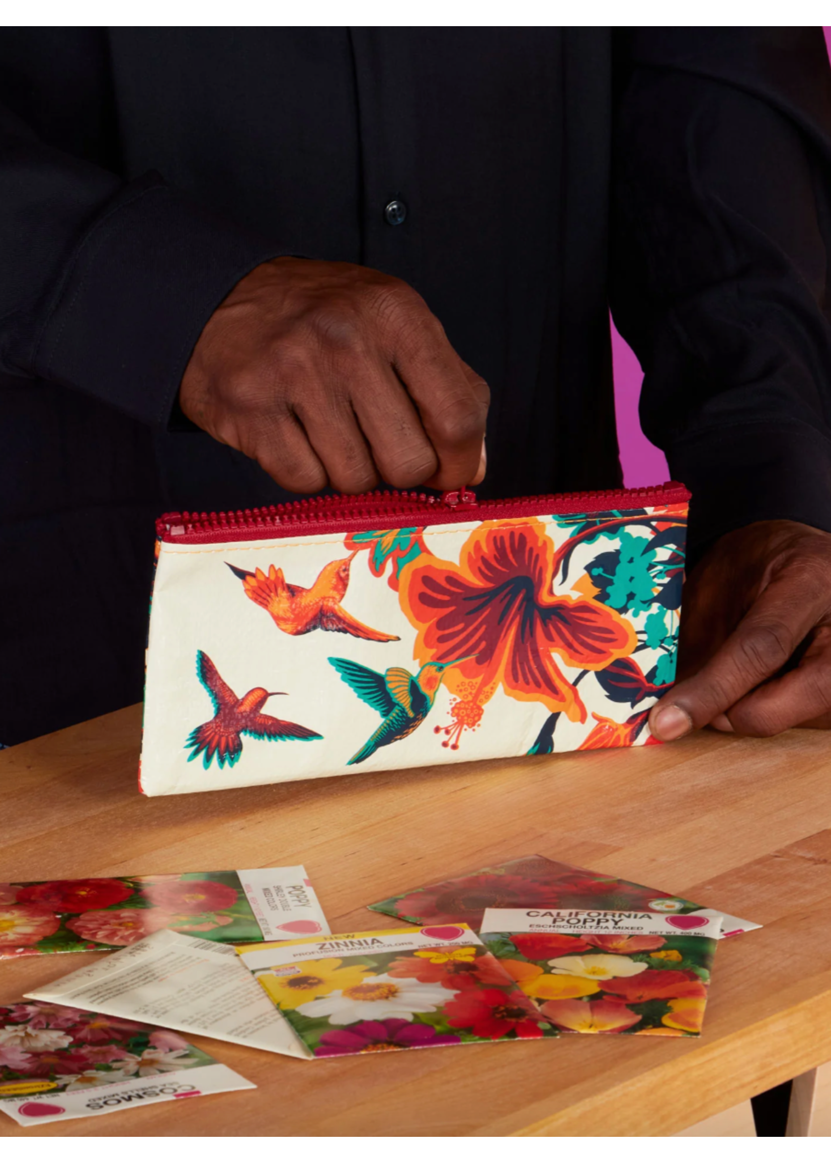 Blue Q Hummingbird Pencil Case
