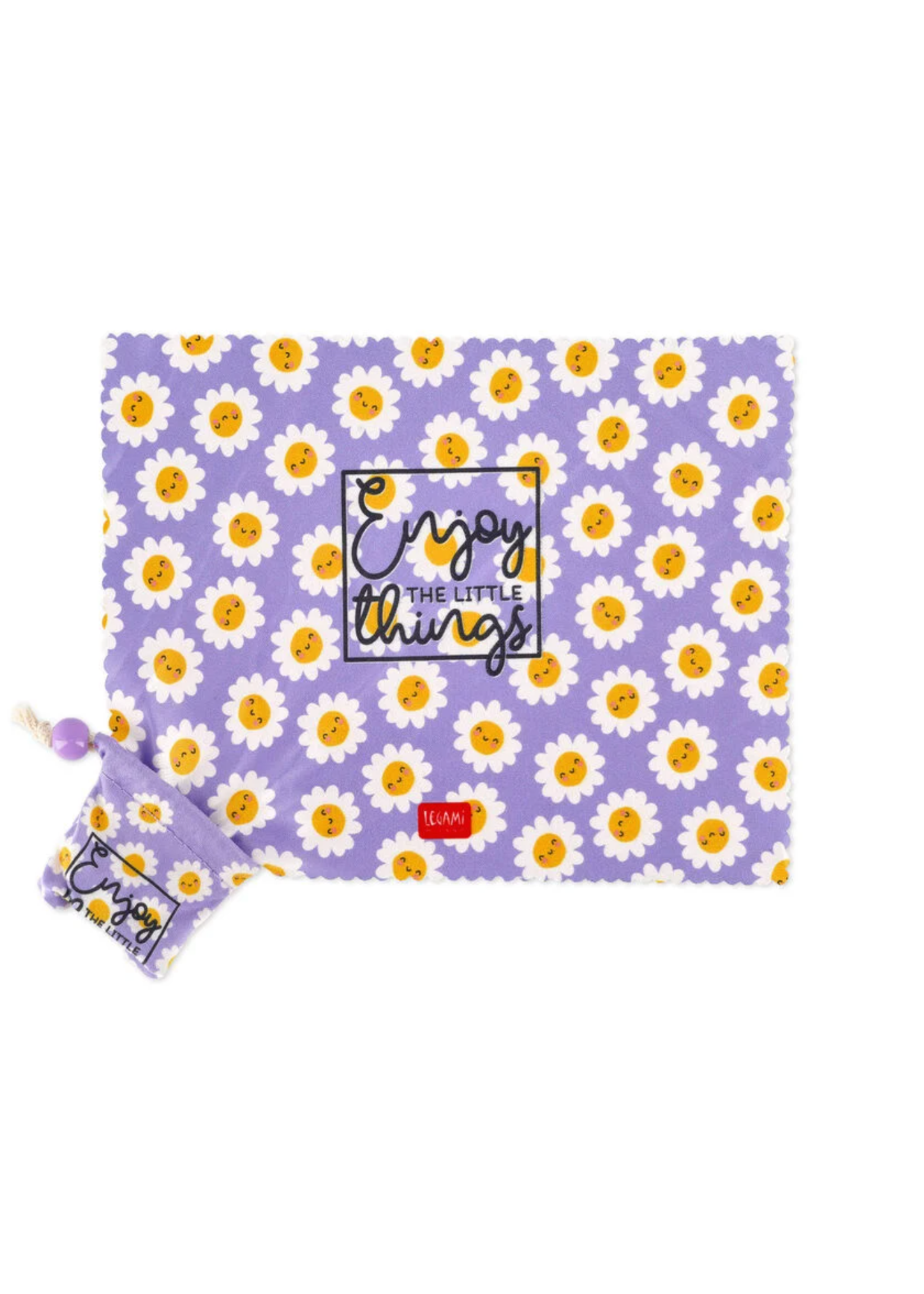 Legami Cleaning Cloth Enjoy the Little Things