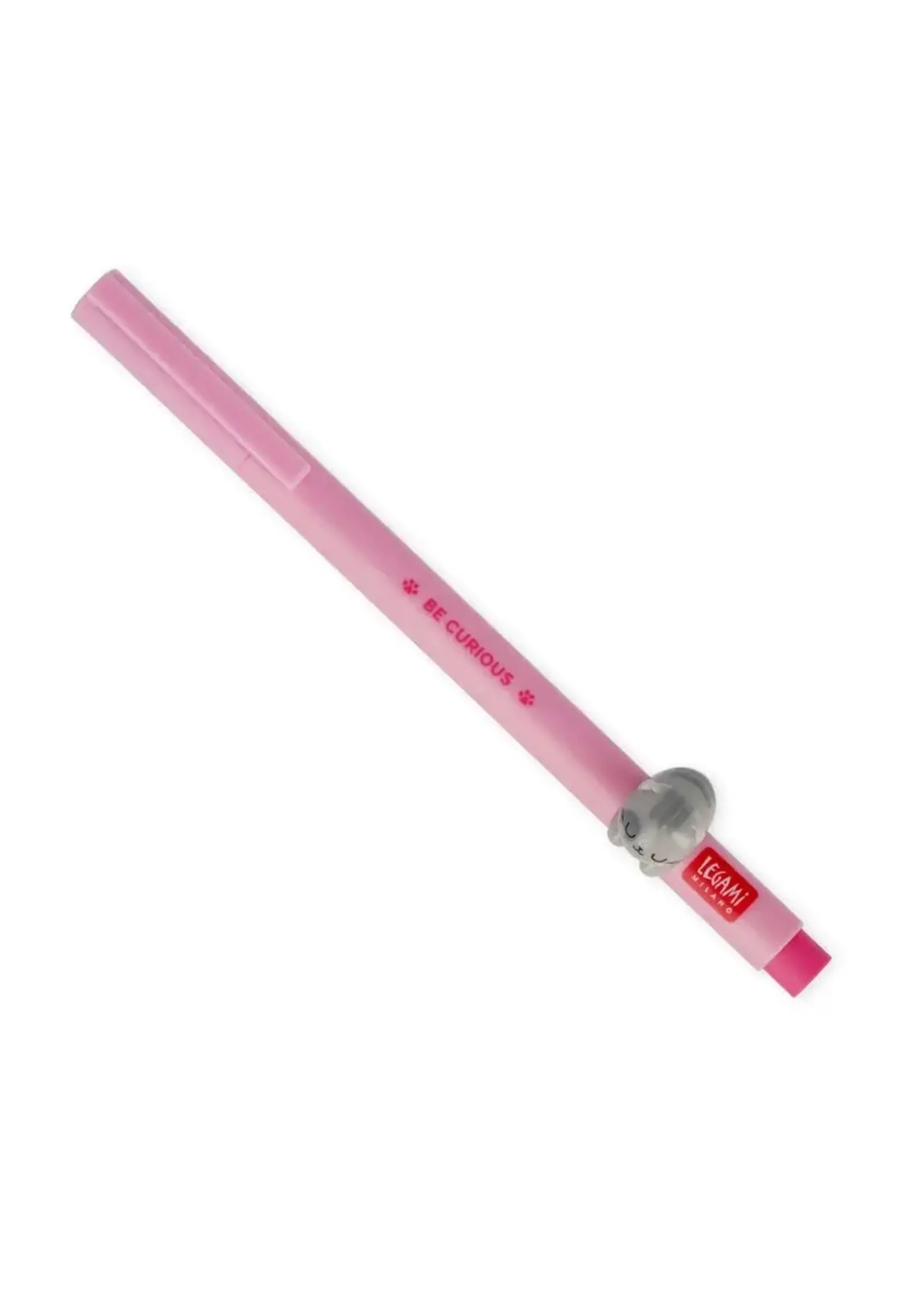 Legami Lovely Friends Gel Pen Cat Be Curious