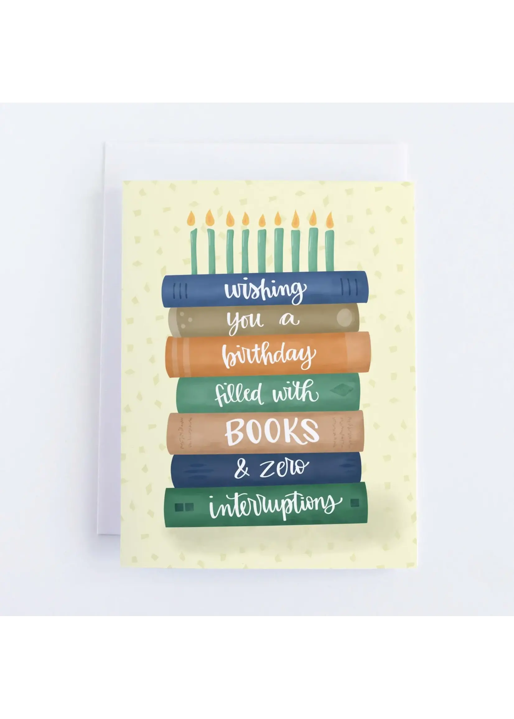 Pedaller Designs Filled With Books Zero Interruptions