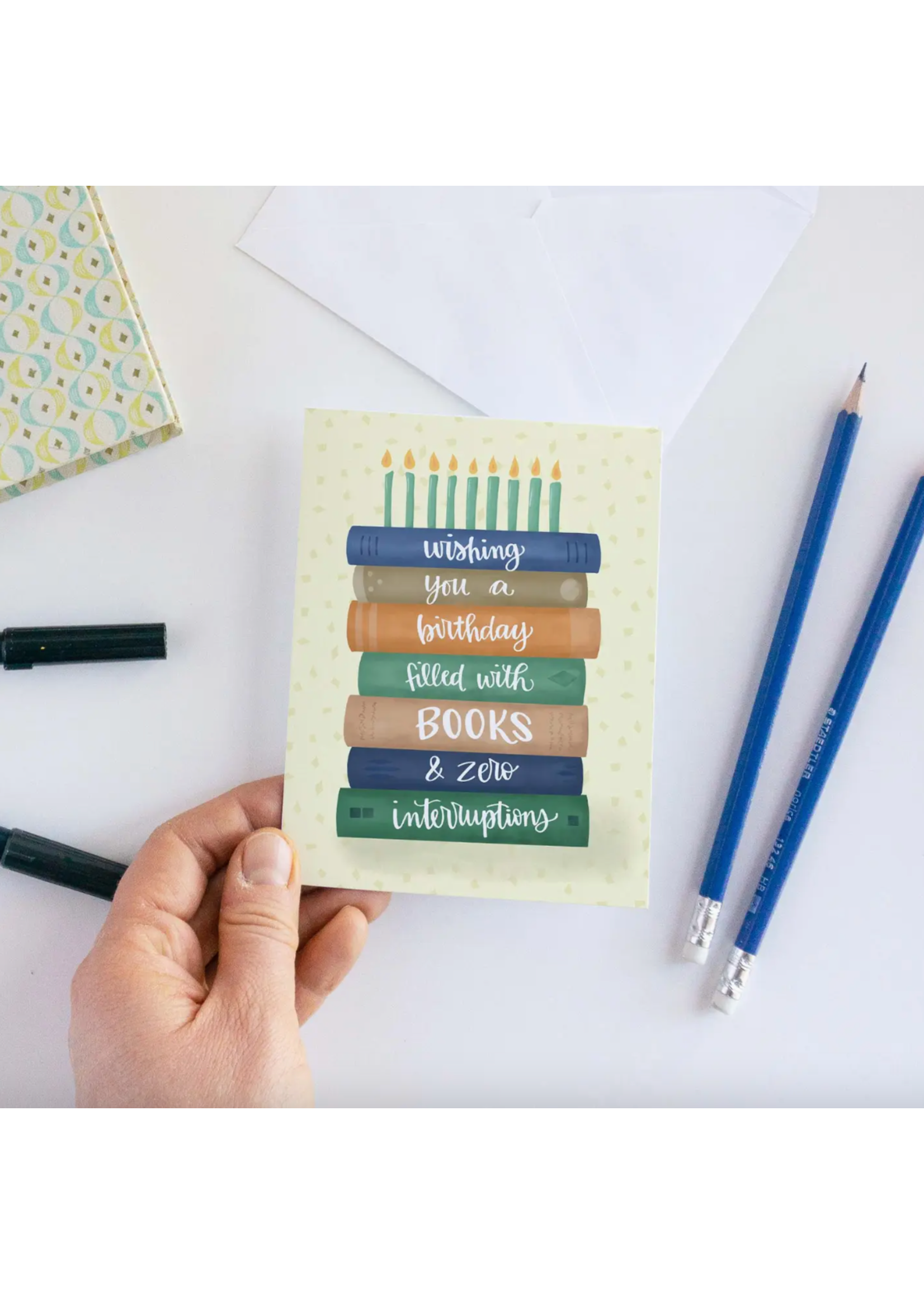 Pedaller Designs Filled With Books Zero Interruptions