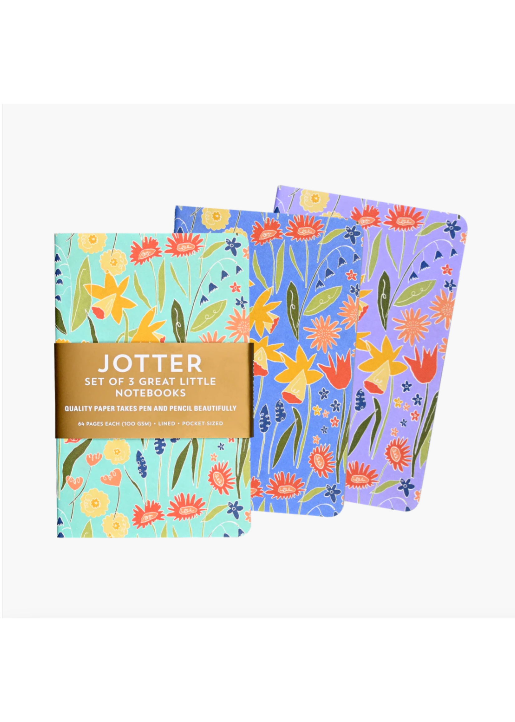 Peter Pauper Press Jotter Daffodils Notebook (3-pack)