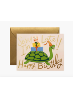 Rifle Paper Turtle Belated Birthday