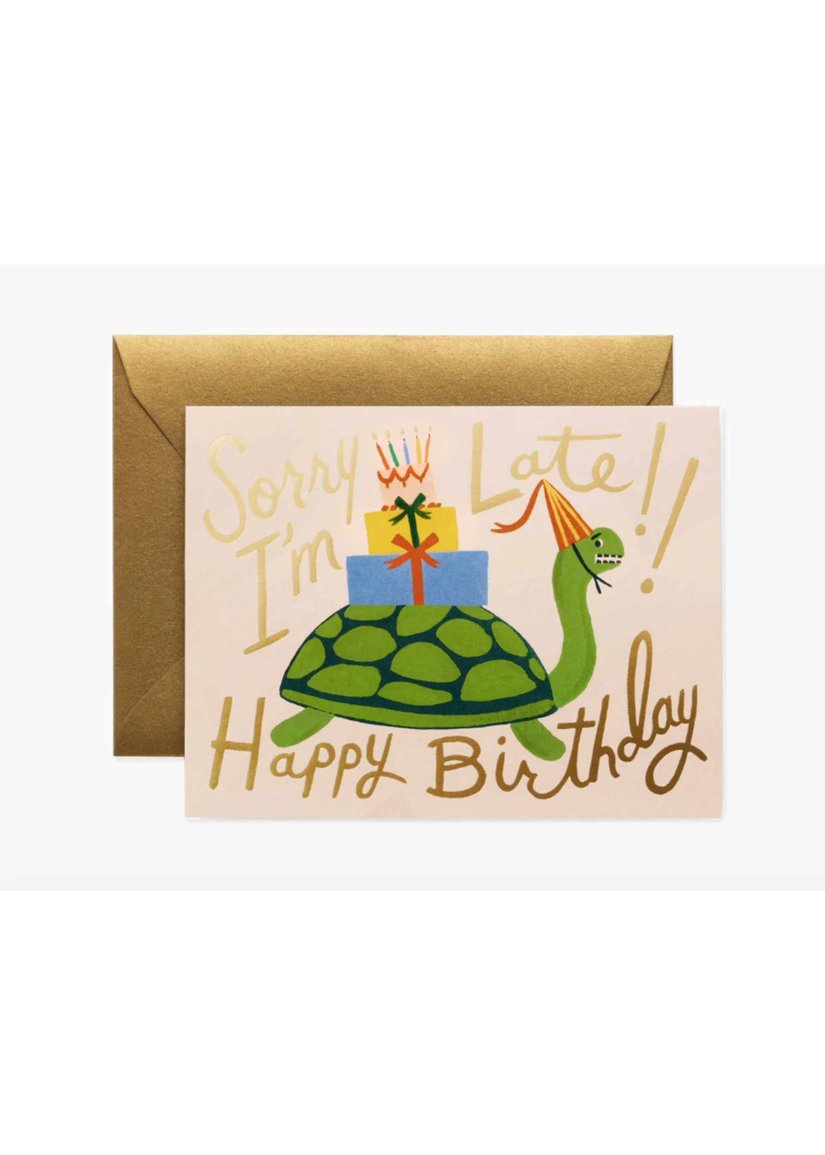 Rifle Paper Turtle Belated Birthday