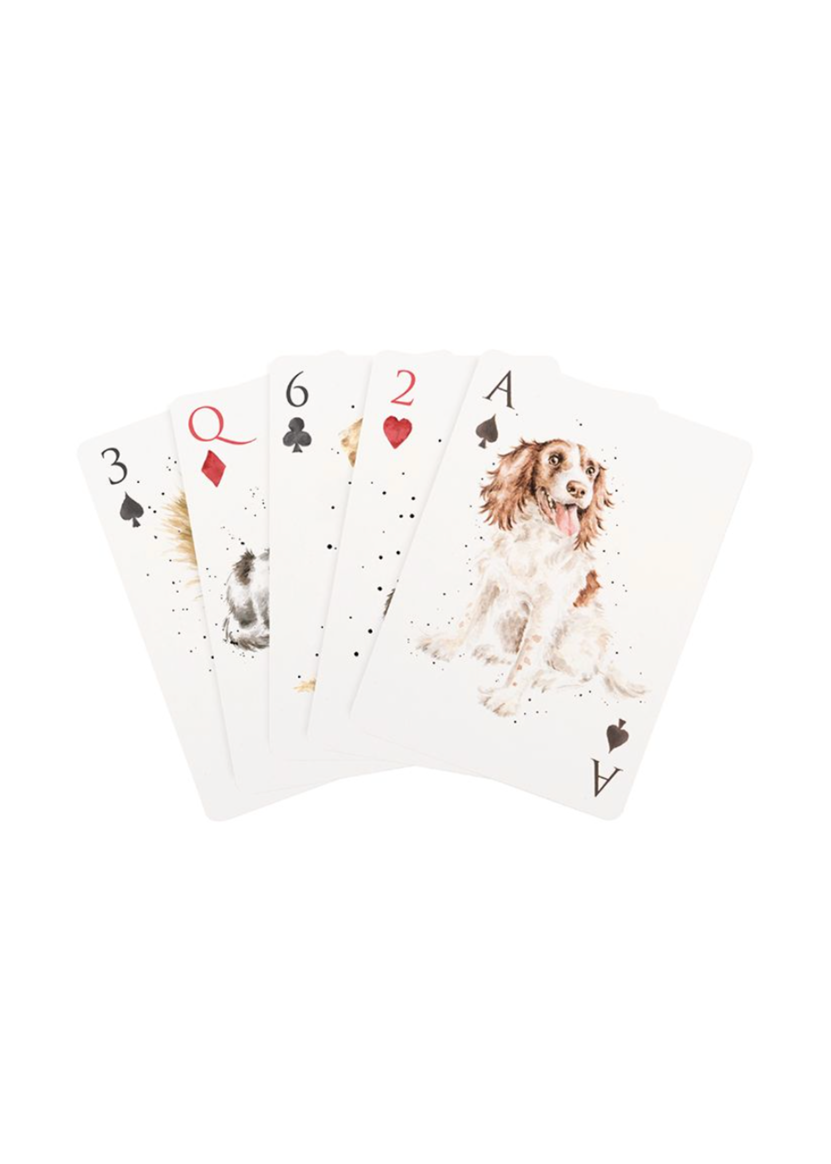Wrendale Designs The Country Set Woodland Animal, Dog and Cat Playing Cards