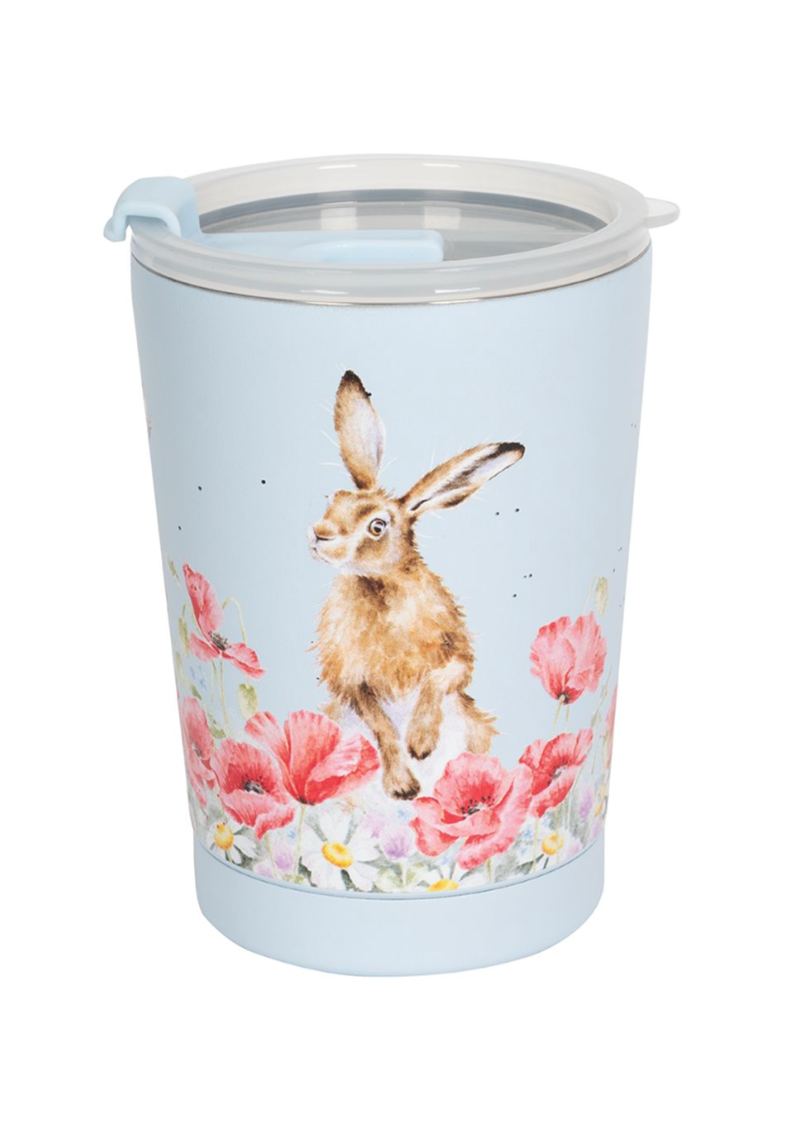 Wrendale Designs Field of Flowers Hare Thermal Travel Cup