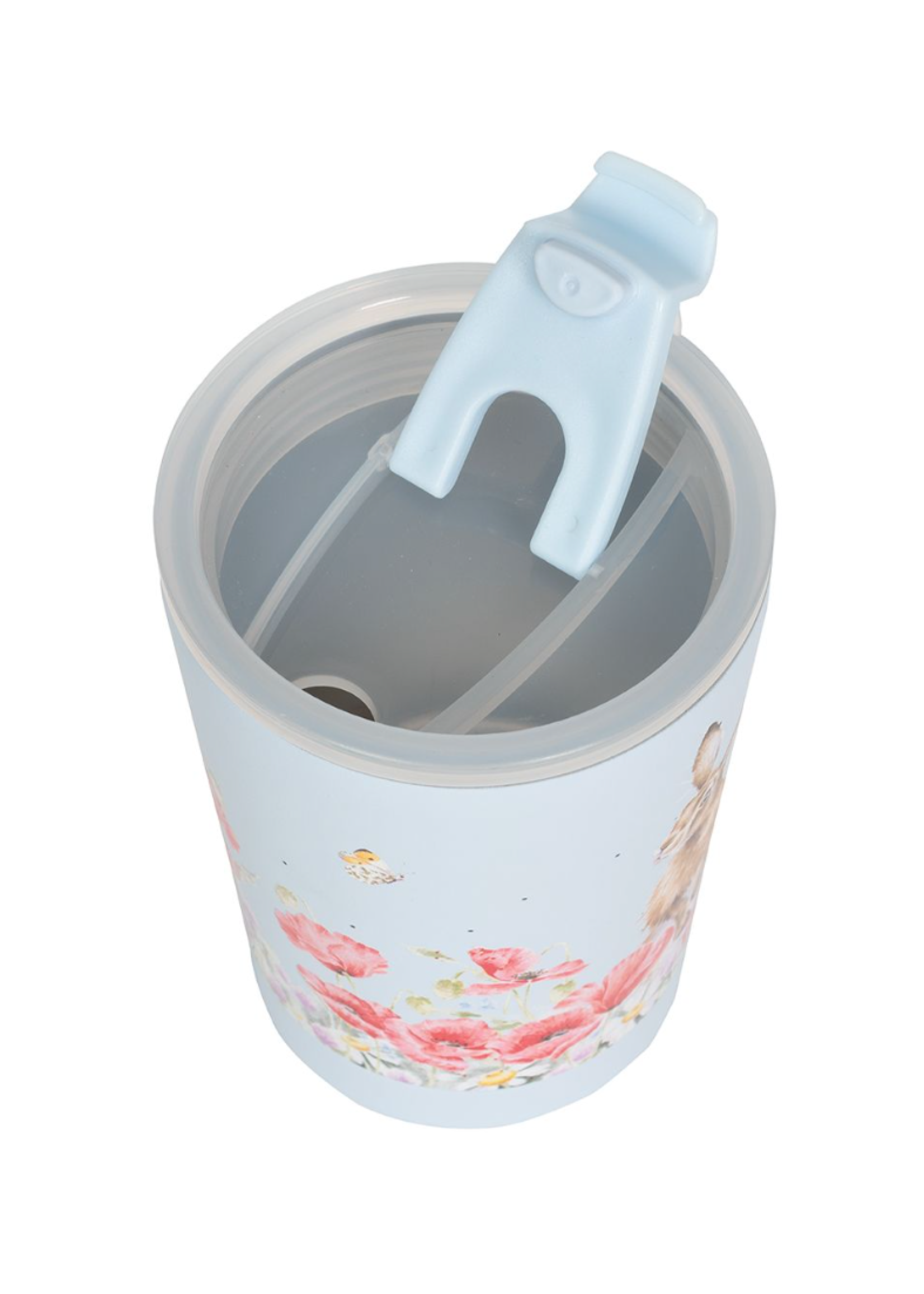 Wrendale Designs Field of Flowers Hare Thermal Travel Cup