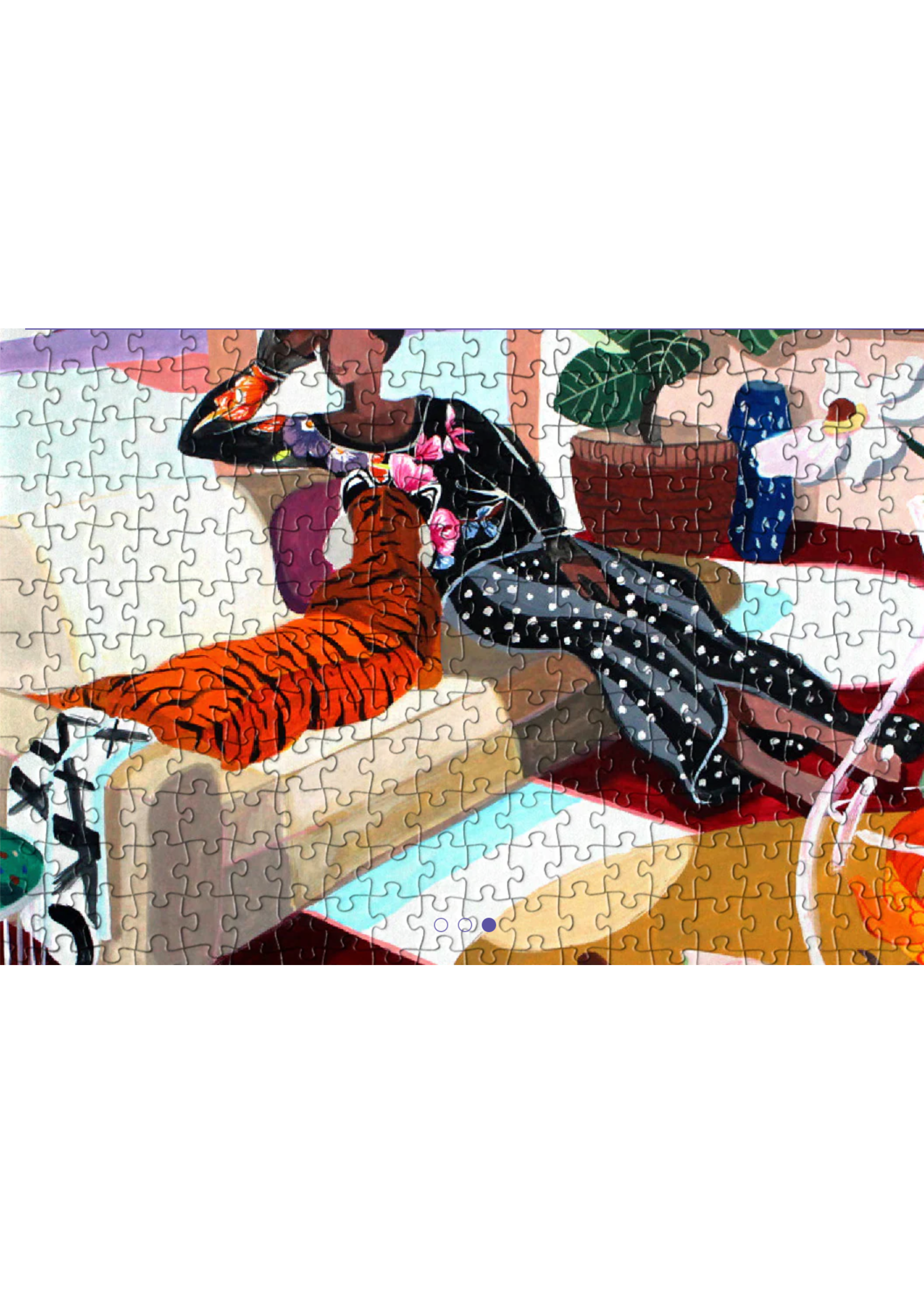 Fits Tiger Queen 1000 Pieces Puzzle