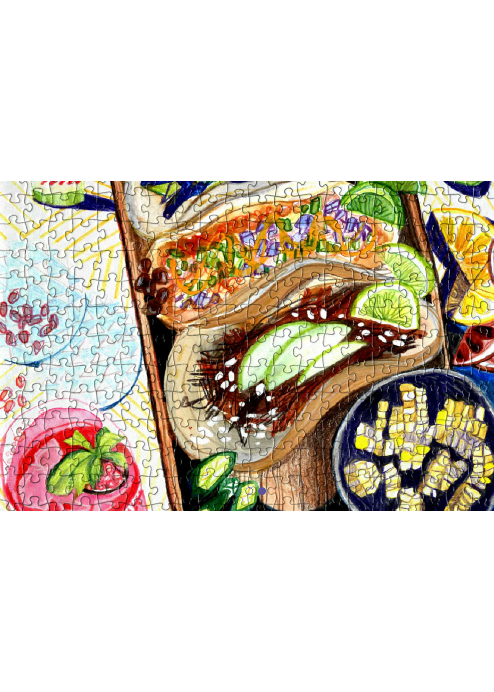 Fits Spice it Up 1000 Pieces Puzzle