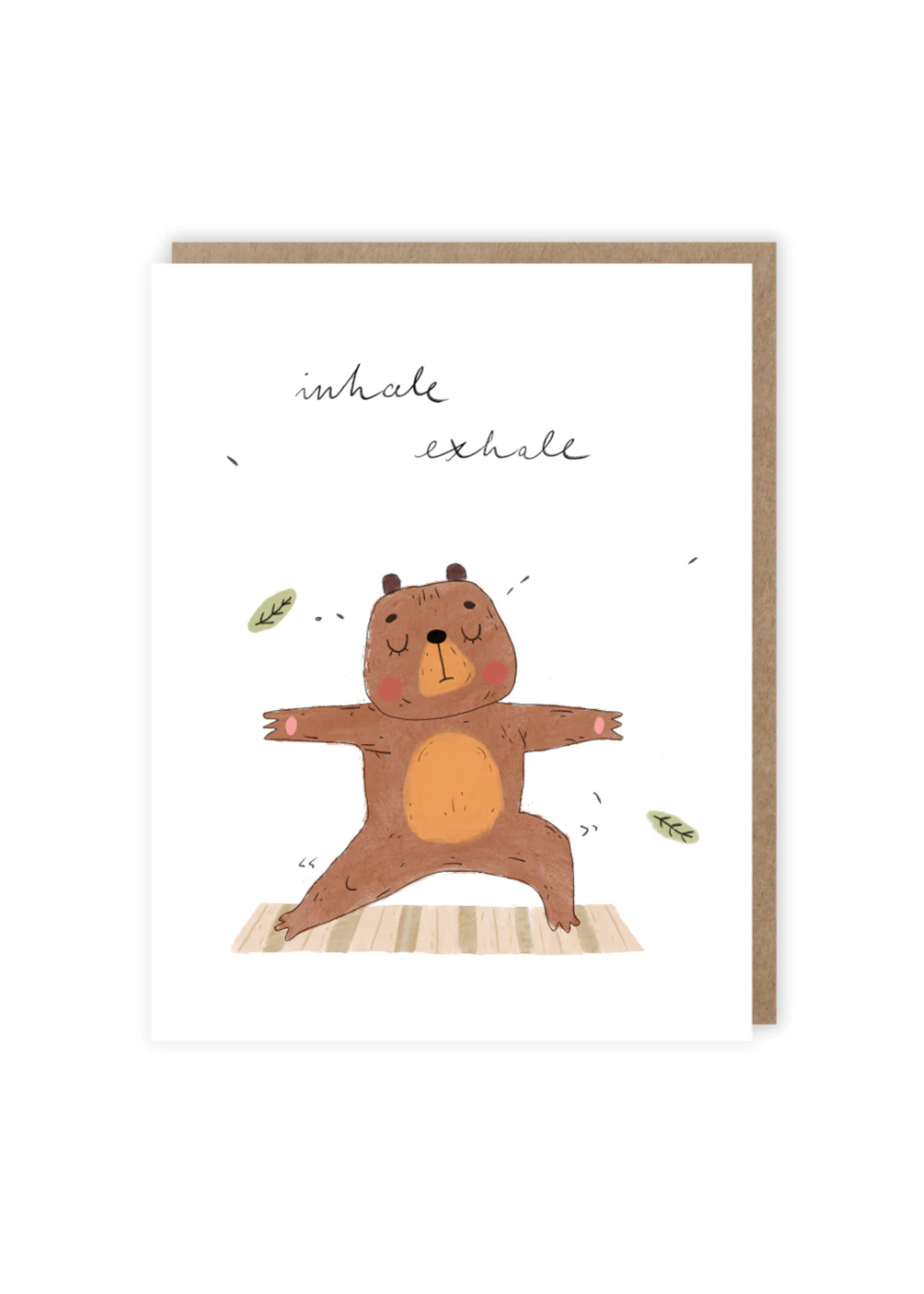 Bettinka Inhale Exhale Yoga Bear