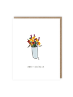 Bettinka Happy Birthday Flower Vase