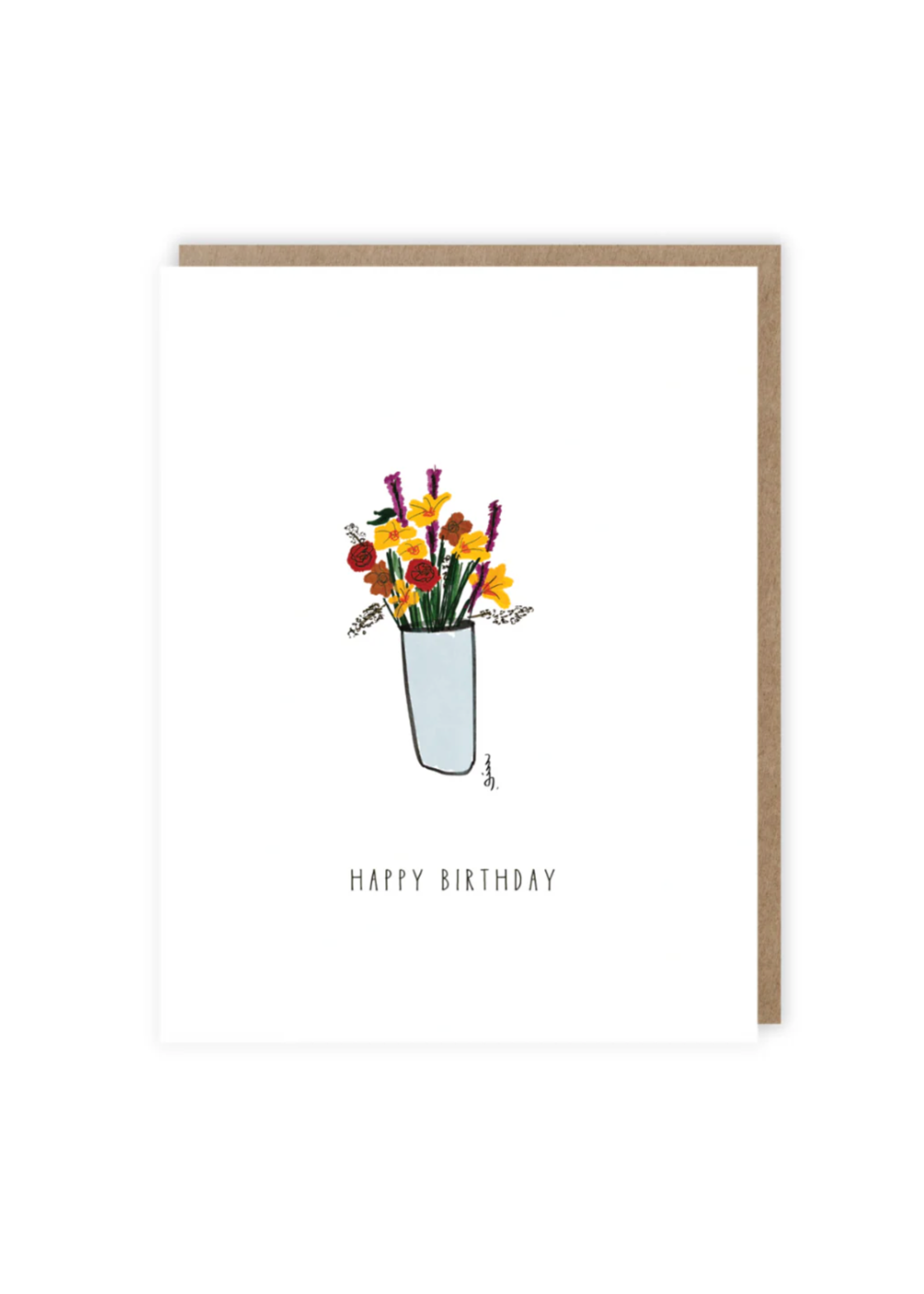 Bettinka Happy Birthday Flower Vase