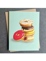 True North Creations Donut Tower Greeting Card