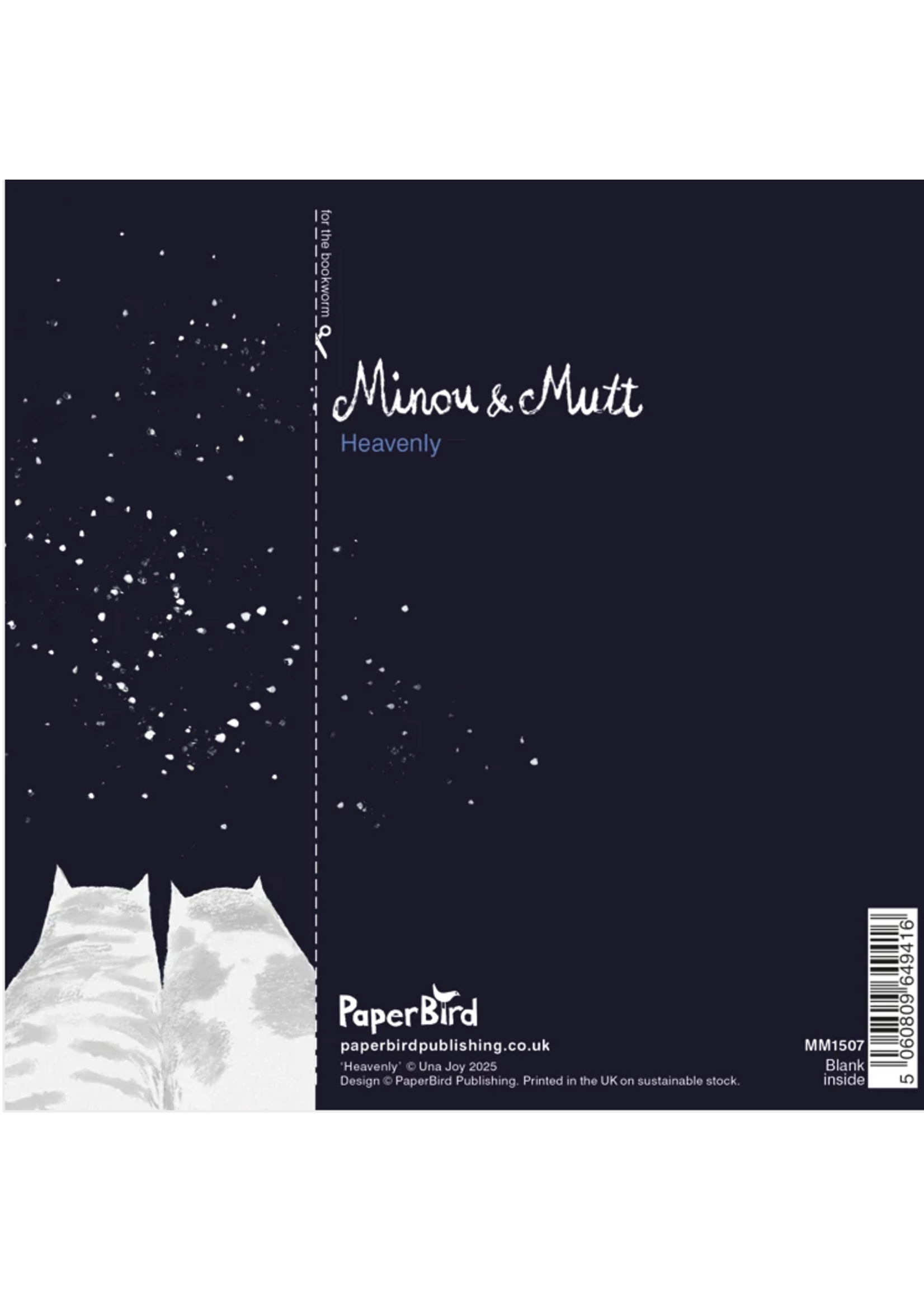 Paperbird Heavenly Cats Hearts in Stars