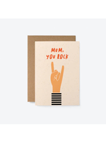 Graphic Factory Mom You Rock Hand