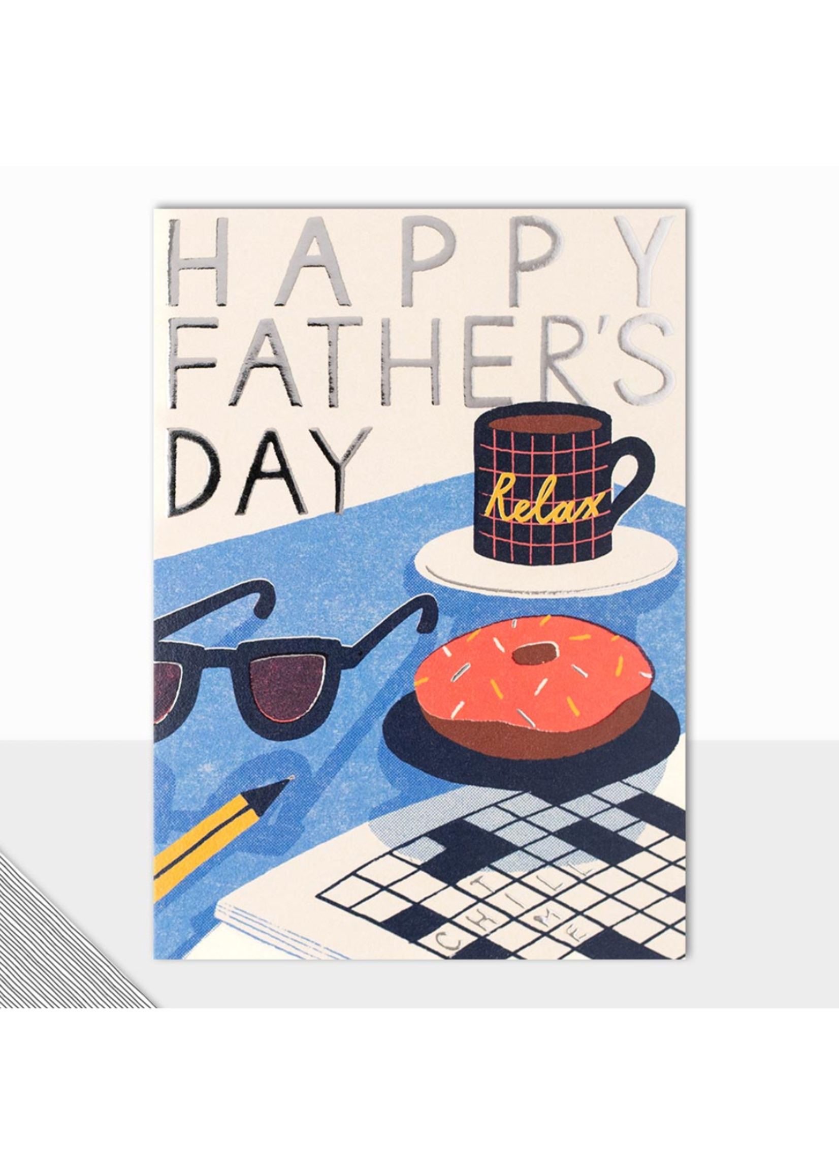 Laura Darrington Design Fathers Day Relax Coffee and Donut