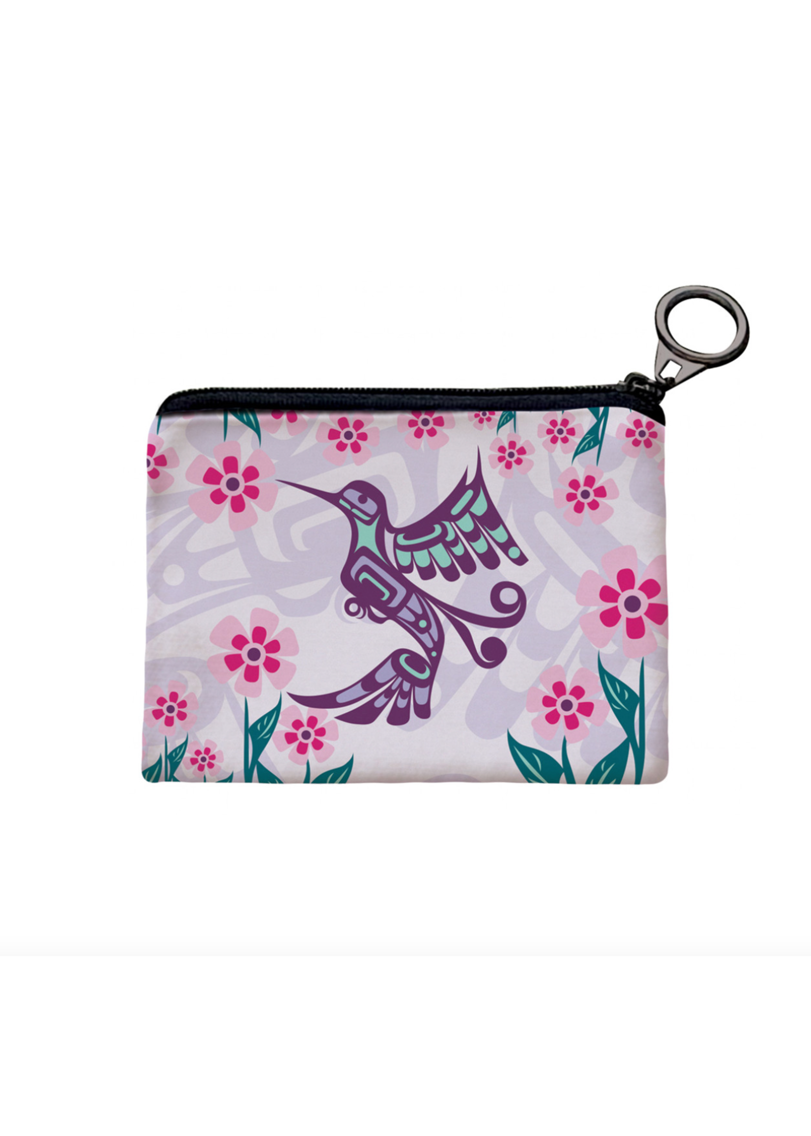 Native Northwest Coin Purse Hummingbird