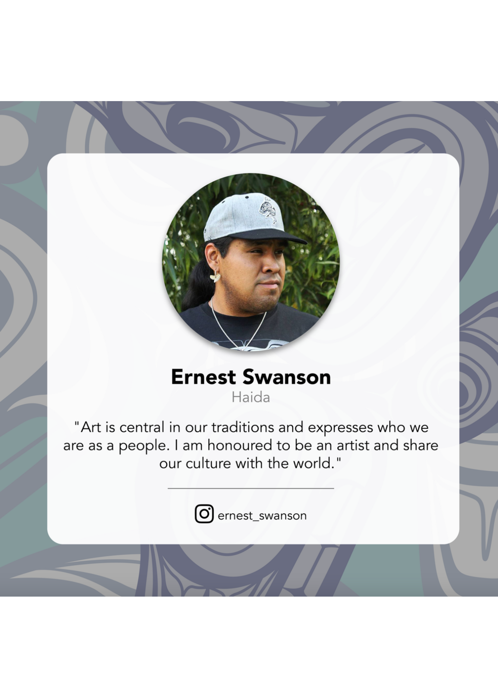 Native Northwest Enamel Pin - Octopus by Ernest Swanson