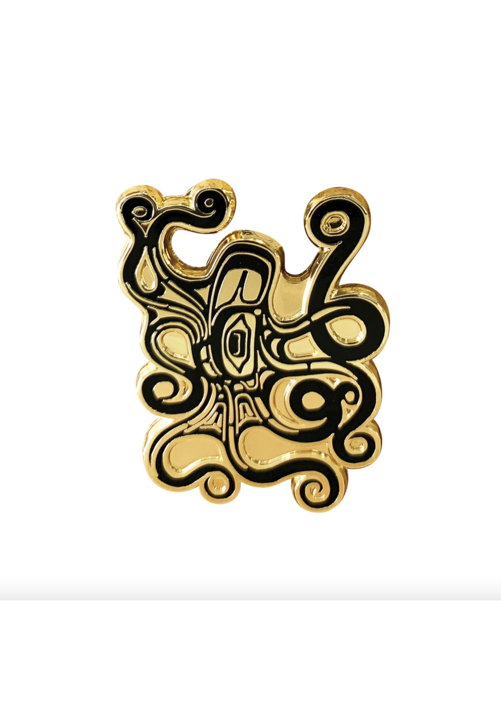 Native Northwest Enamel Pin - Octopus by Ernest Swanson