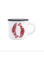 Native Northwest Espresso Mug Salmon