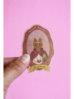 Day Dreamer Studios The Princess Woodland Creatures Storybook Vinyl Sticker