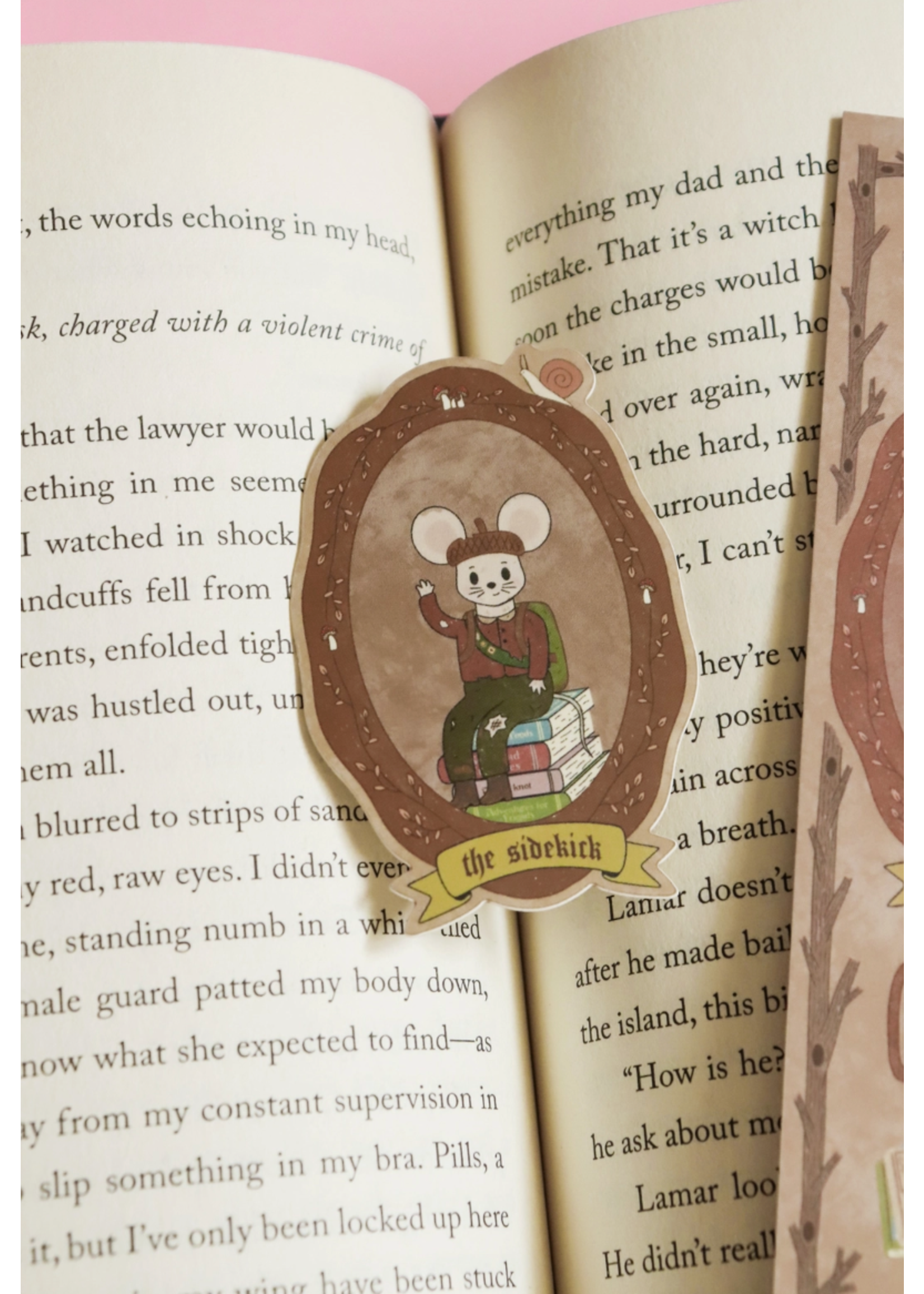 Day Dreamer Studios The Sidekick Woodland Creatures Storybook Vinyl Sticker