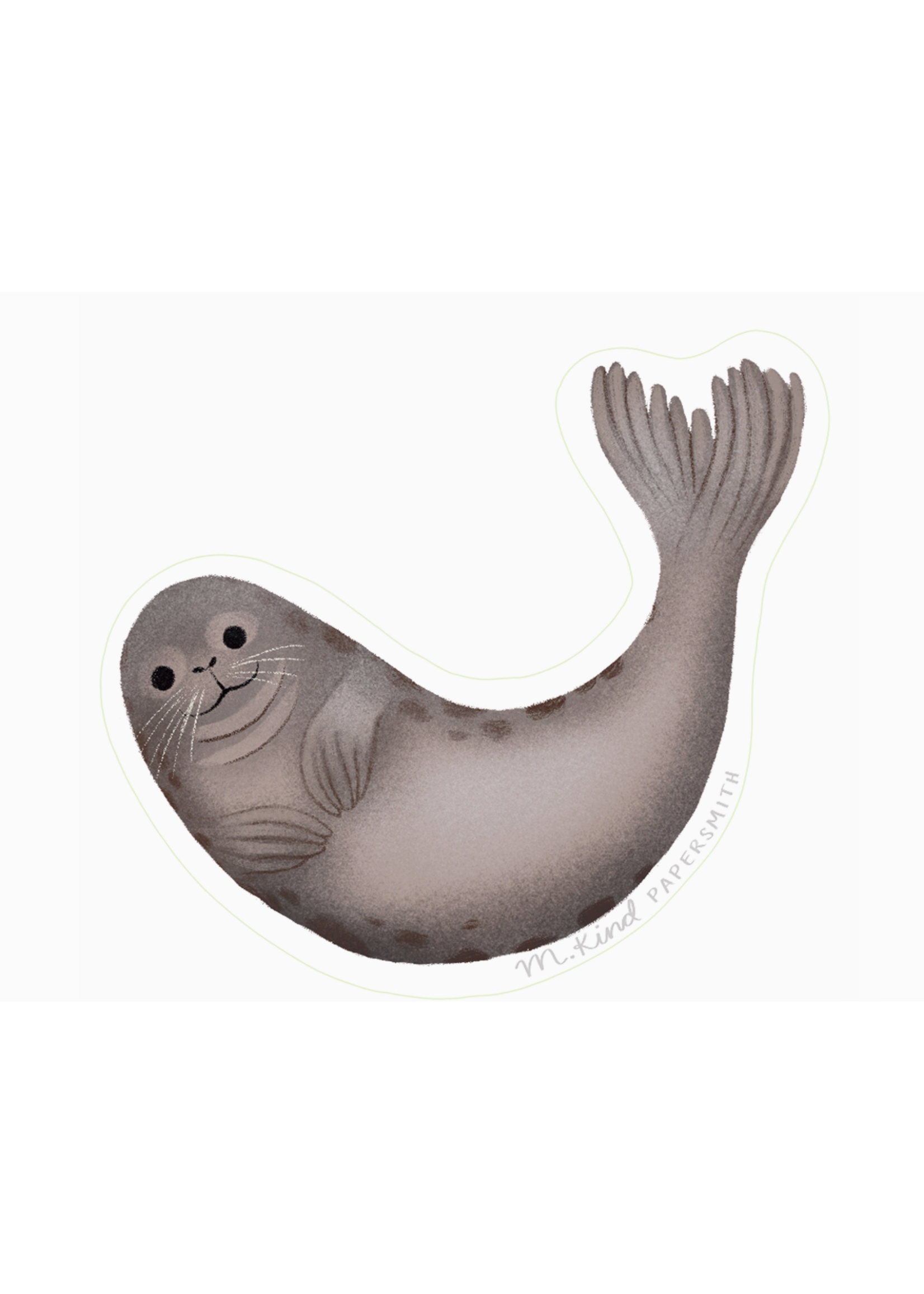 M. Kind Papersmith Seal Vinyl Sticker