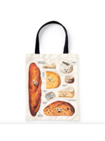 Brass Monkey Googly Food Canvas Tote