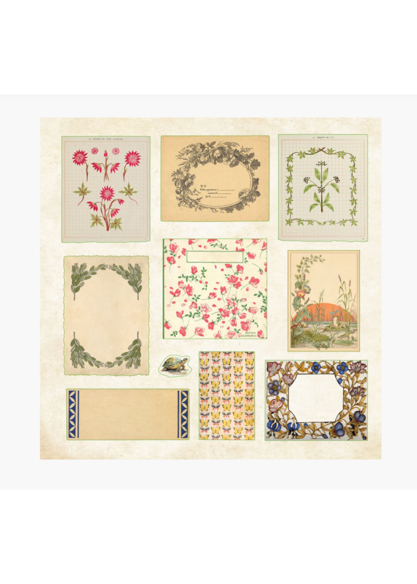 Peter Pauper Press Cottagecore Sticker Book
