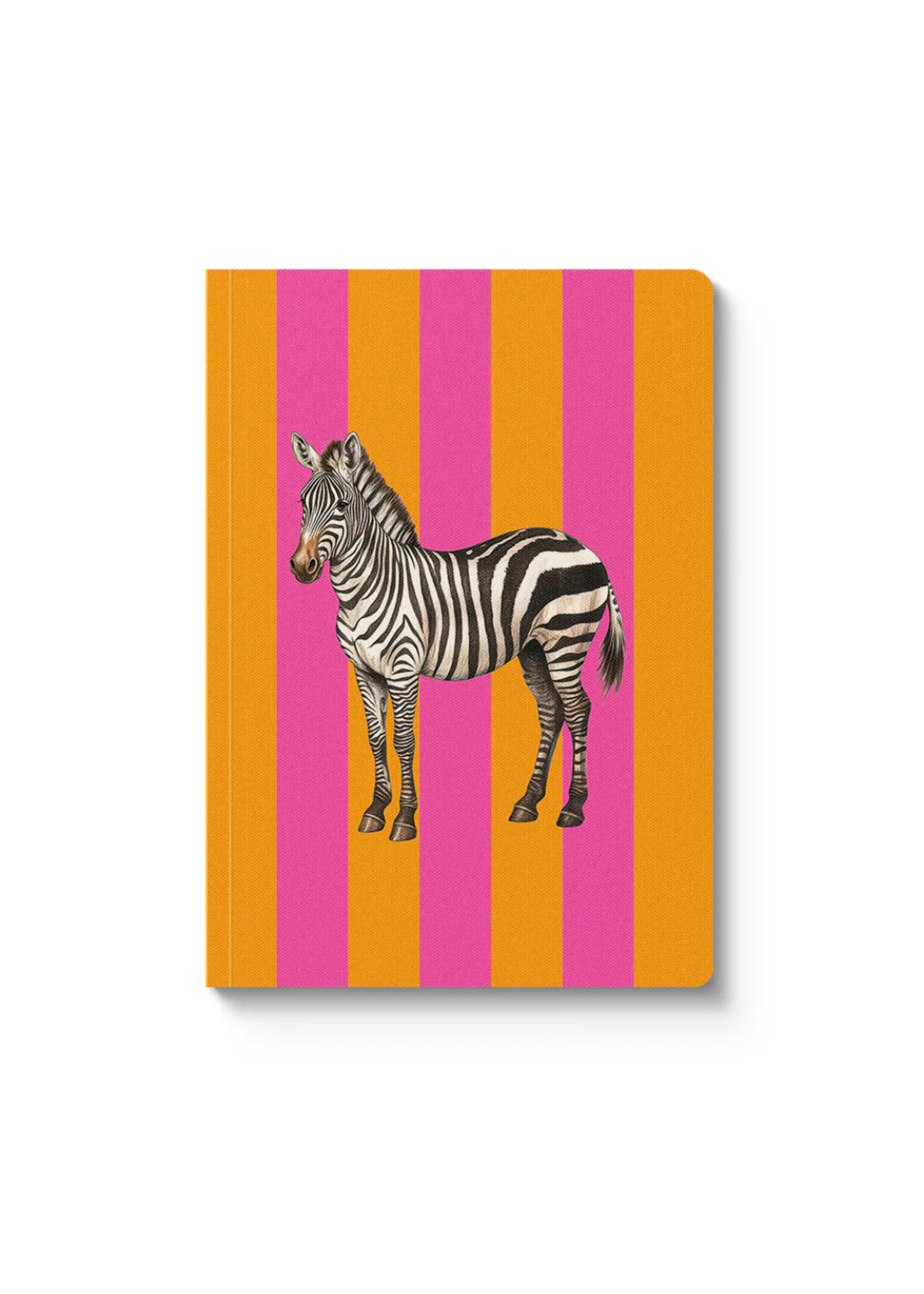 Kaleido Striped Zebra Perfect Bound Notebook A5