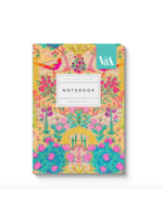 Kaleido Neon Floral Ornate Garden Perfect Bound Notebook A6