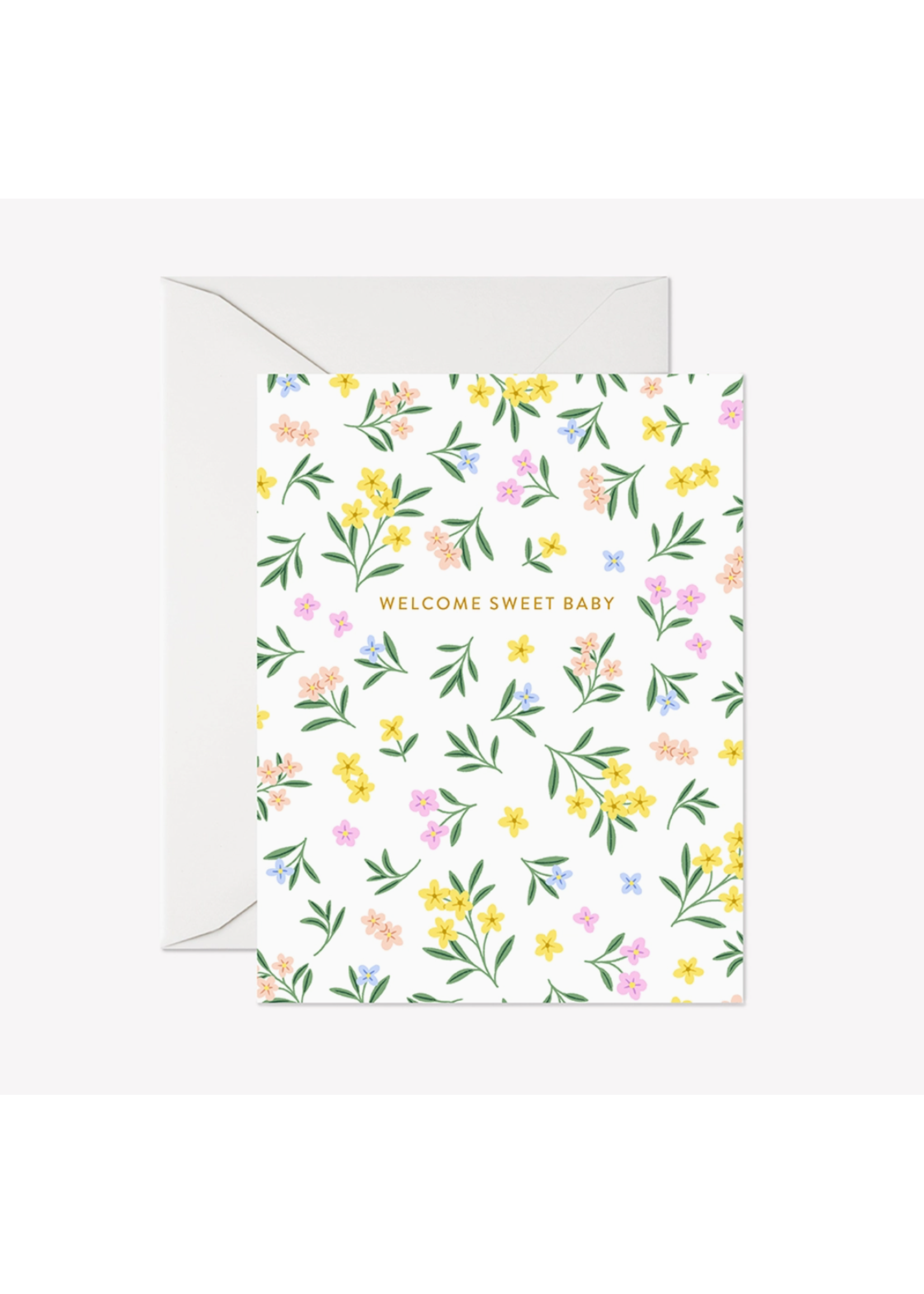 Linden Paper Co Welcome Sweet Baby