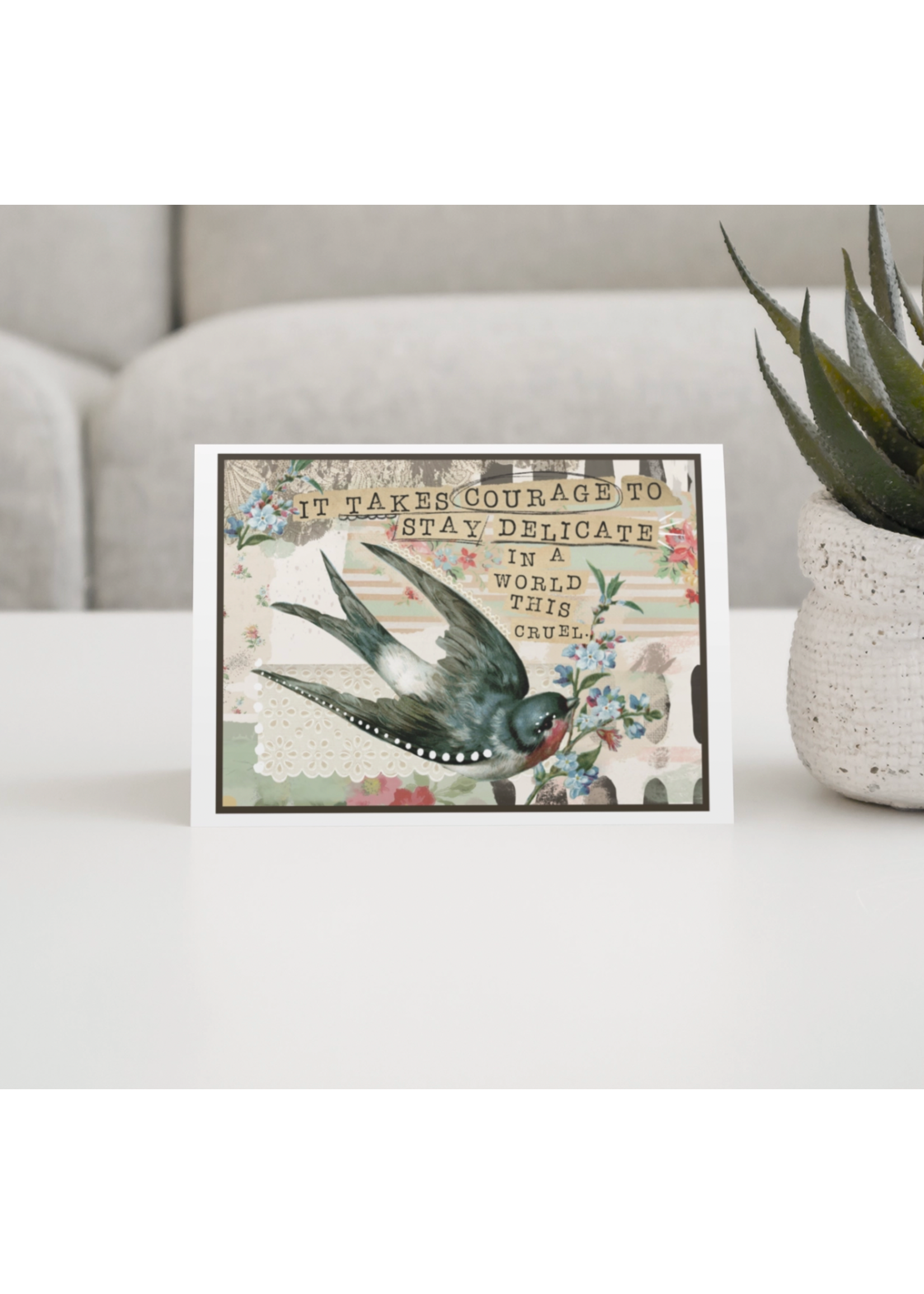 Cheerful Whimsies Takes Courage to Stay Delicate in a World