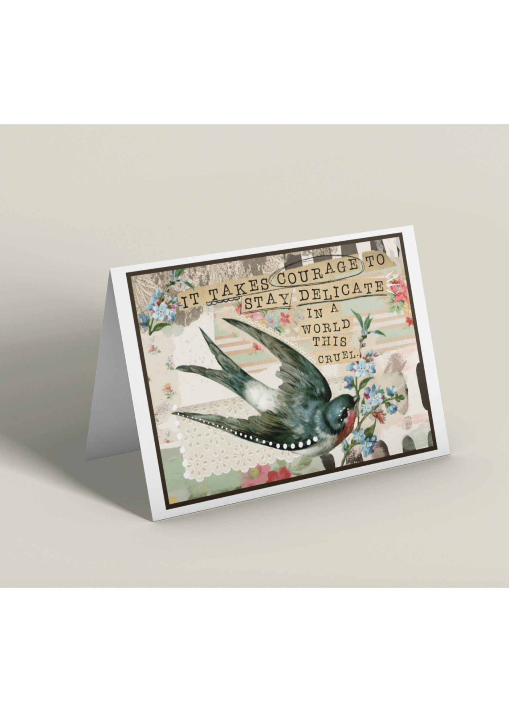 Cheerful Whimsies Takes Courage to Stay Delicate in a World