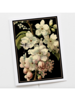 Cheerful Whimsies Dramatic Cherry Blossoms Dark Background