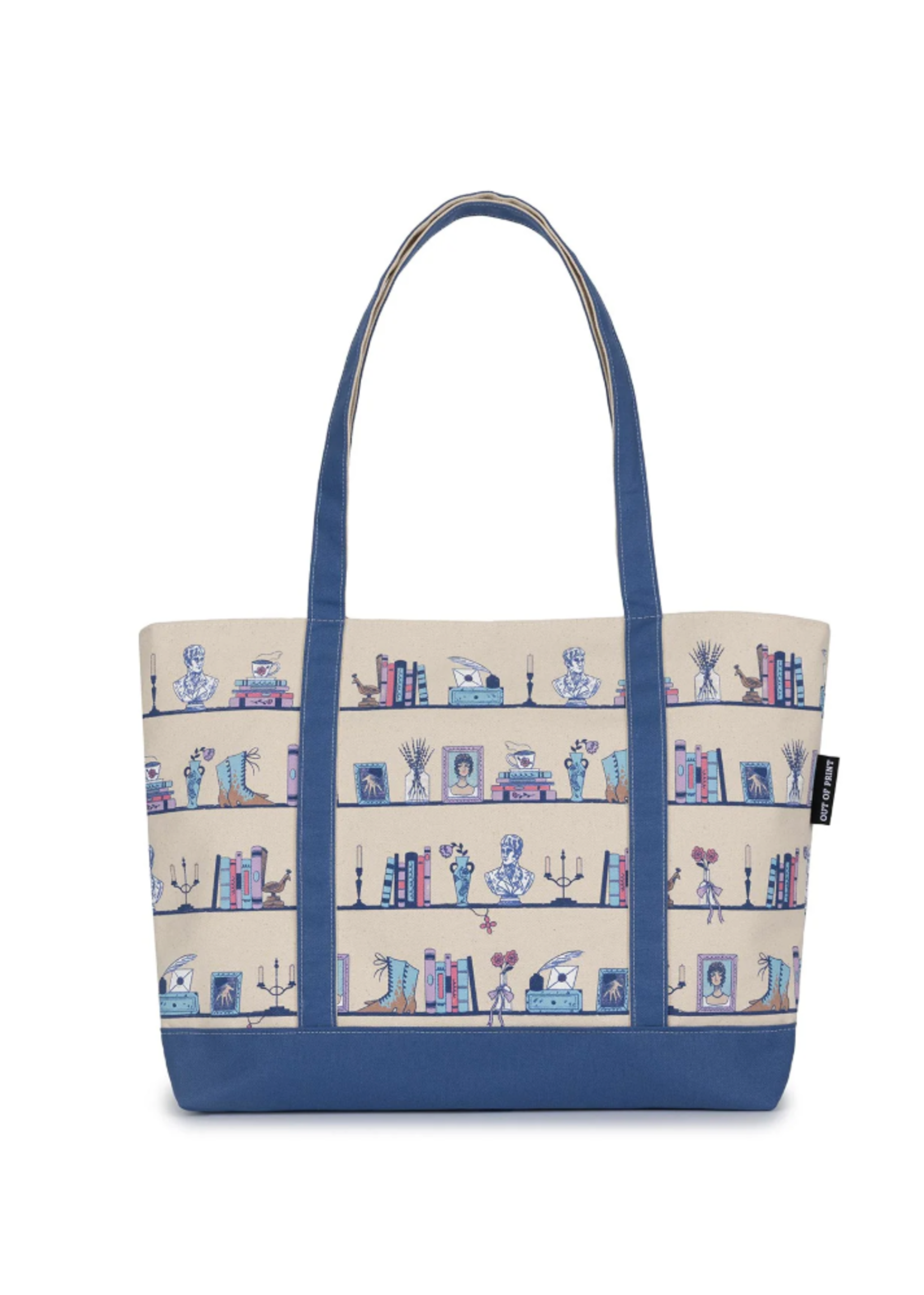 Out of Print Pride and Prejudice Large Zippered Tote