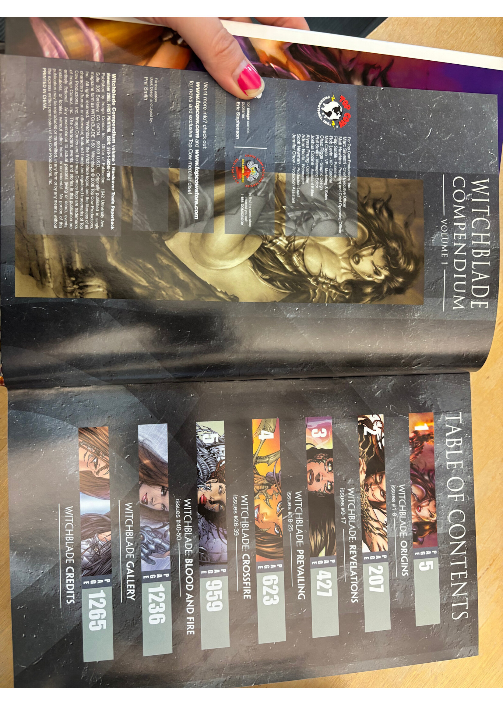 Witchblade Compendium Volume 1 (IN-STORE PICKUP ONLY)