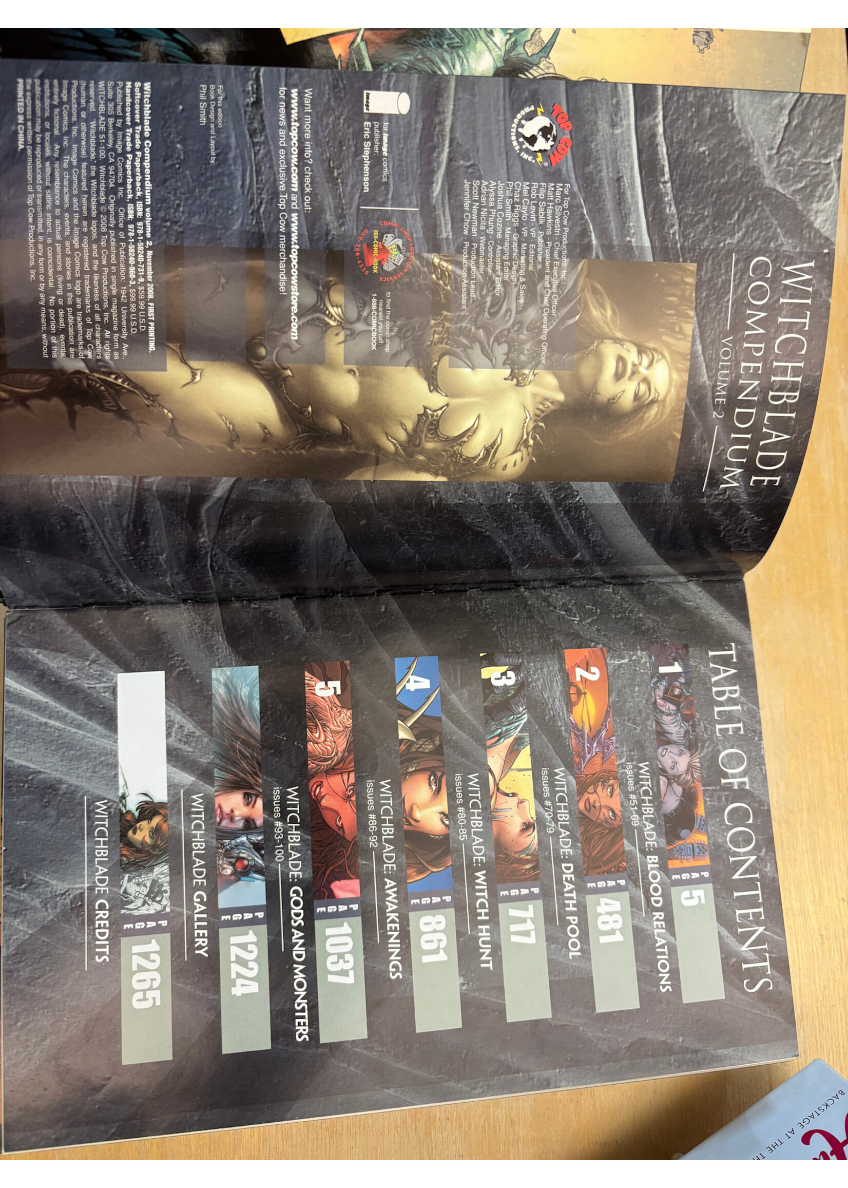 Witchblade Compendium Volume 2 (IN-STORE PICKUP ONLY)