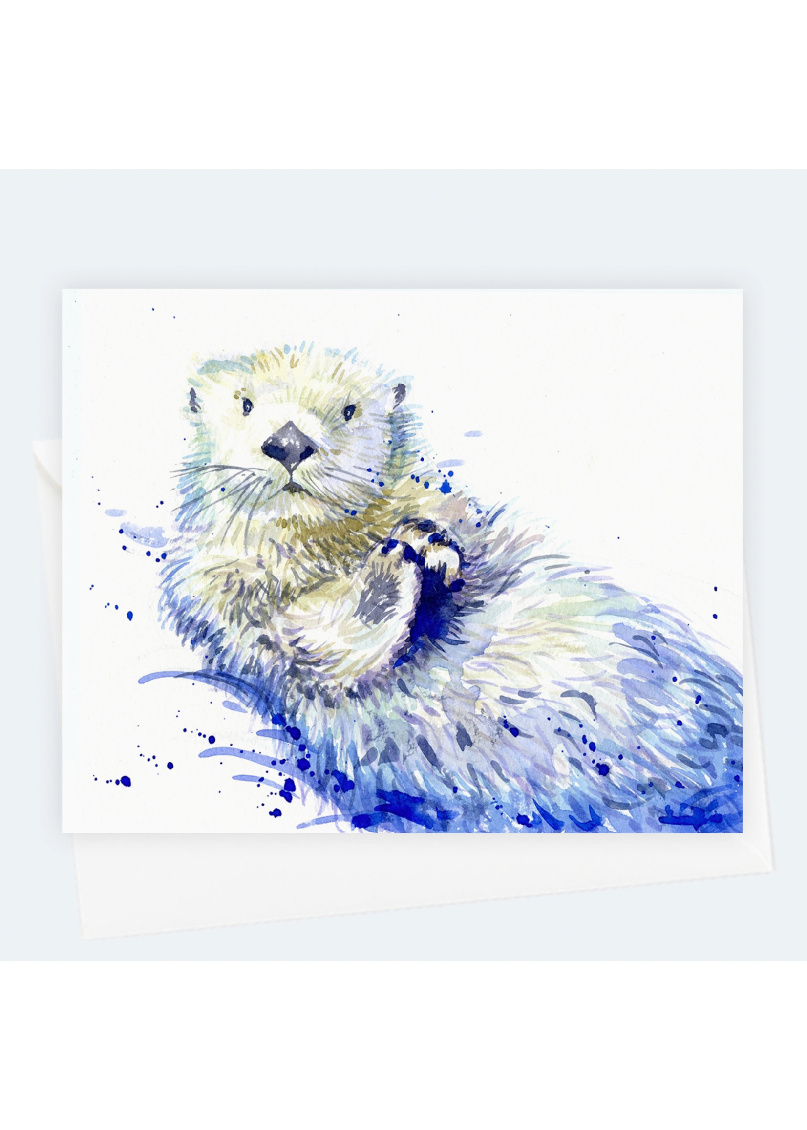 Elena Markelova Sea Otter Watercolor