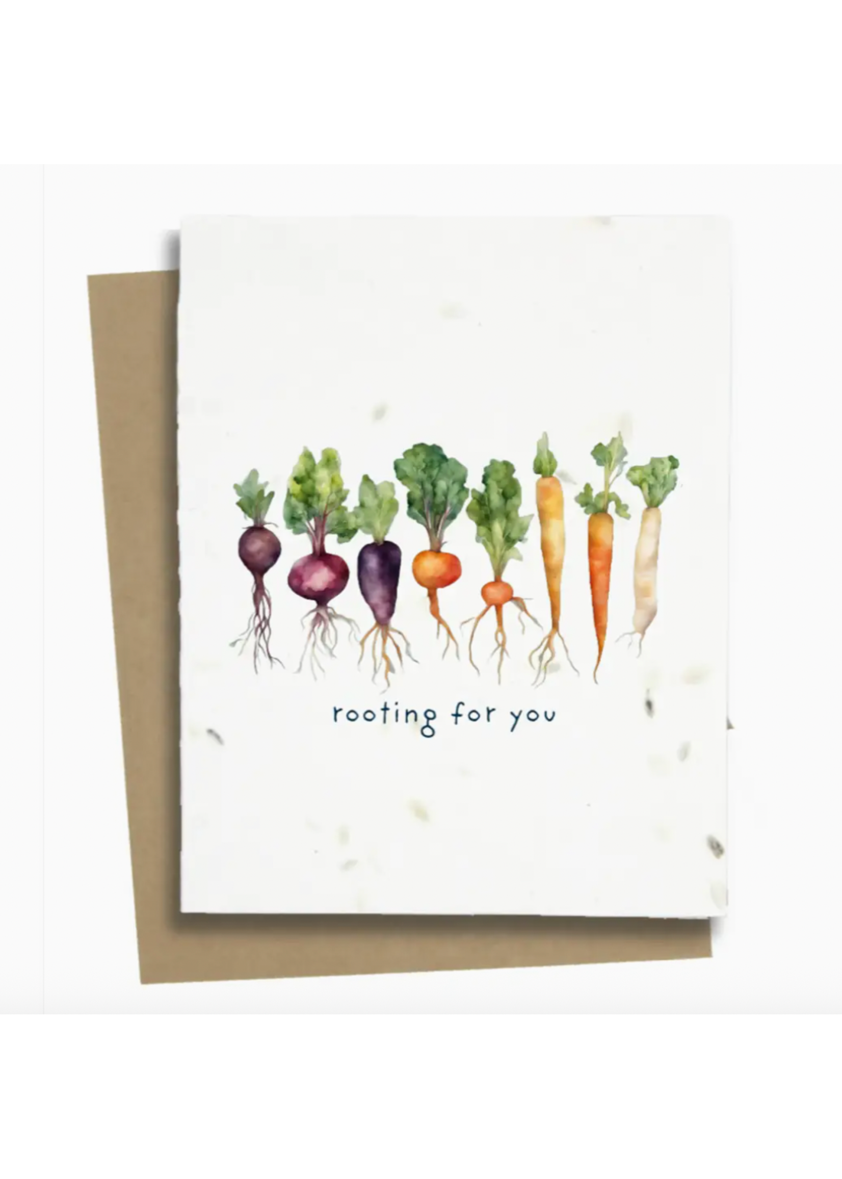 Greet N Grow Plantable Cards Rooting For You Vegetables Plantable Greeting Card
