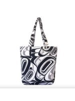 Native Northwest Everyday Canvas Tote Eagle  by Roger Smith
