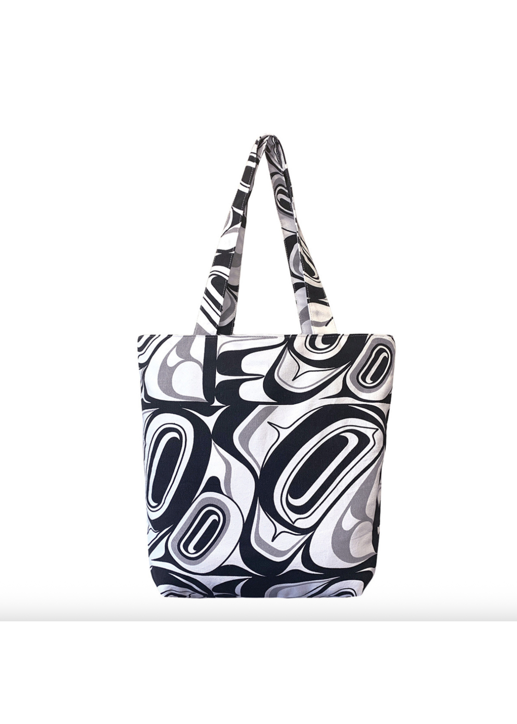 Native Northwest Everyday Canvas Tote Eagle  by Roger Smith