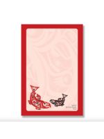 Native Northwest Notepad Salmon by Corey Bulpitt