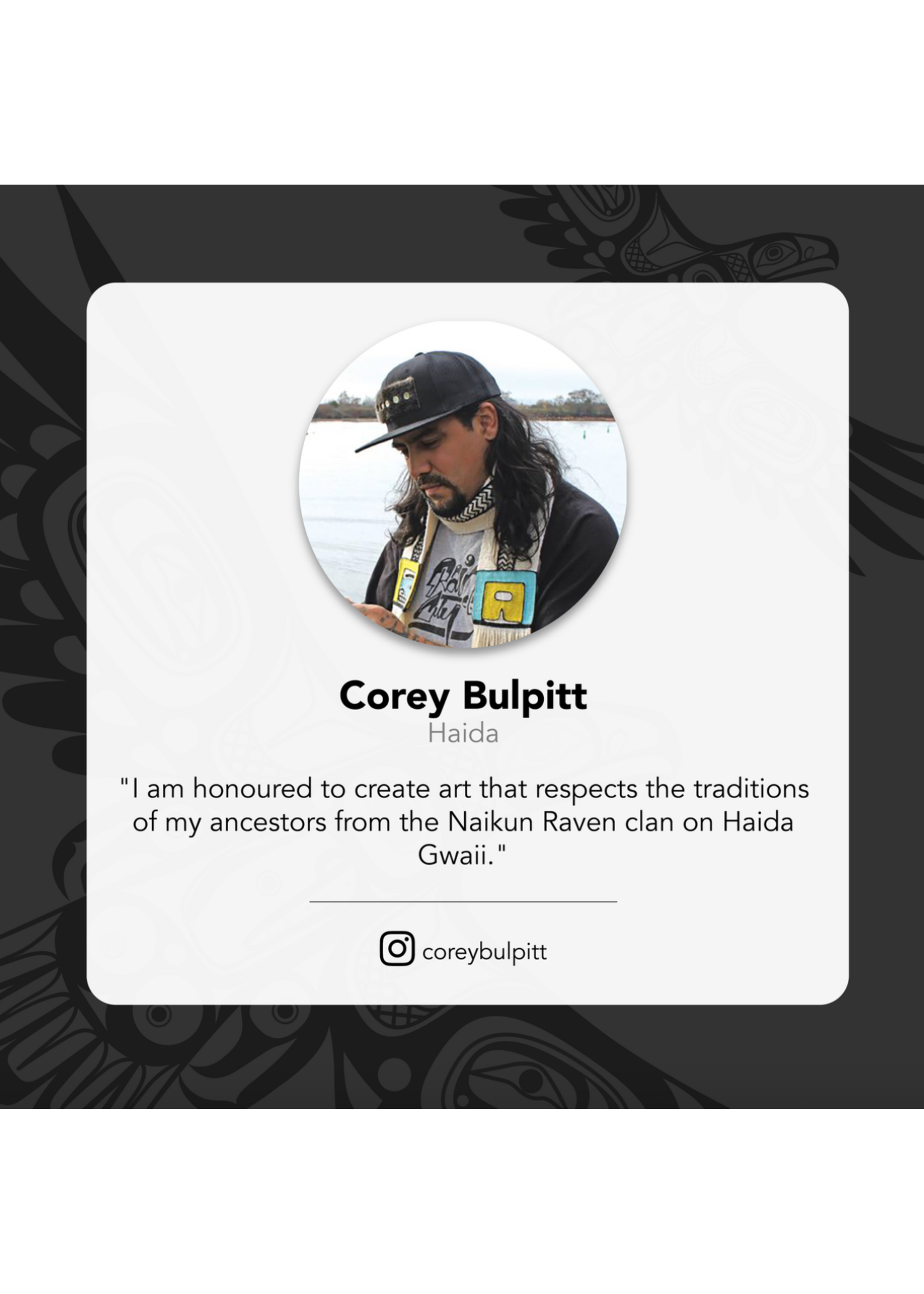 Native Northwest Notepad Salmon by Corey Bulpitt