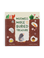 Jellycat Muswell Mole and the Buried Treasure Book Jellycat